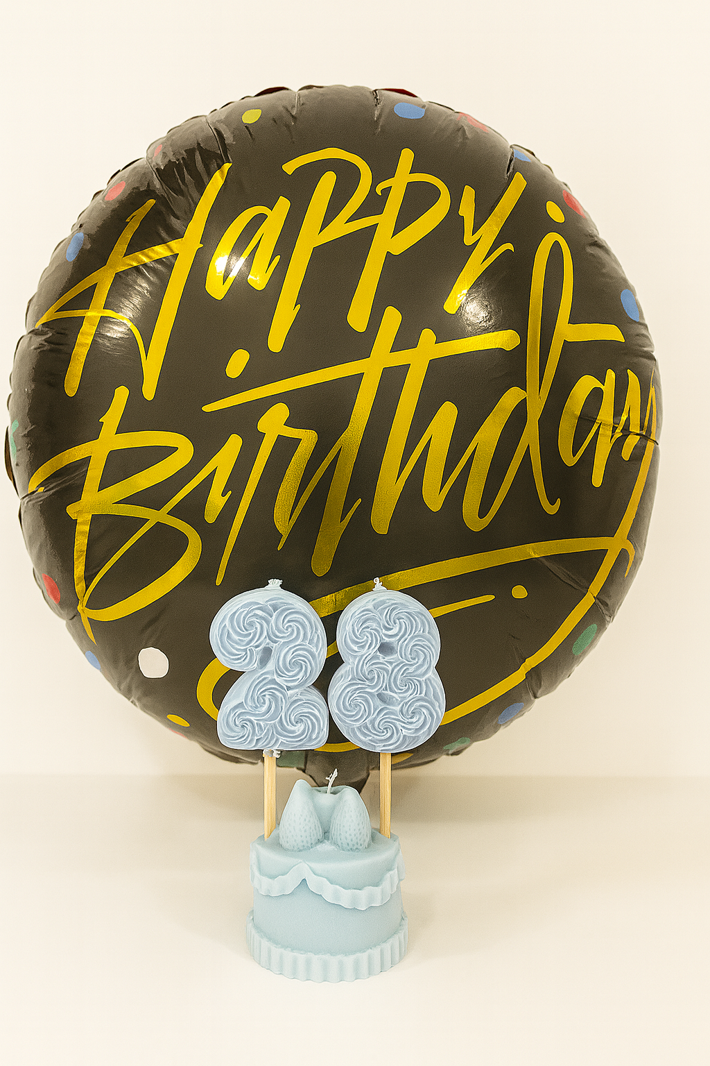 Κεριά Γενεθλίων - Όλοι οι Αριθμοί & Χρώματα Κατά Παραγγελία