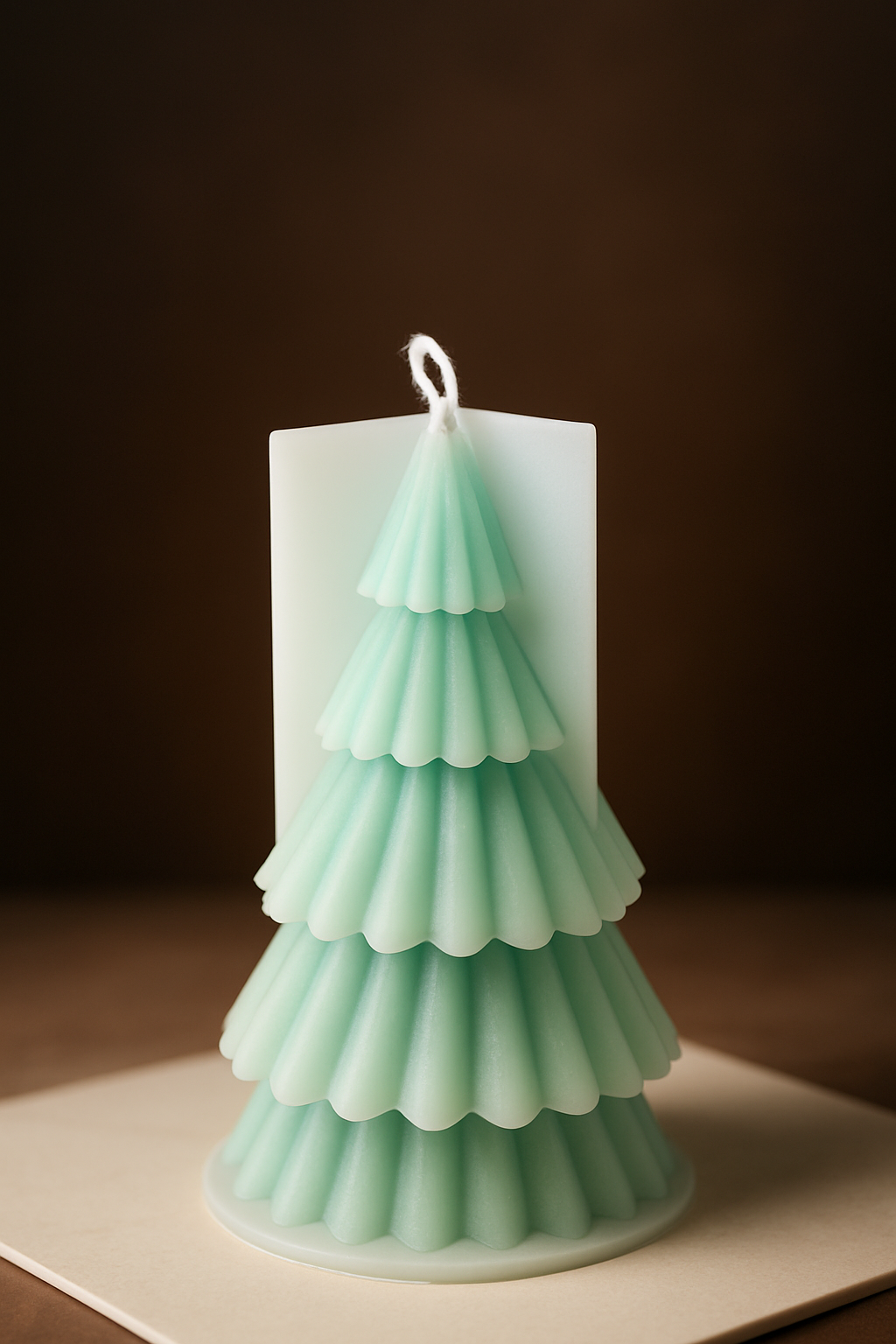 Αρωματικό Κερί Χριστουγεννιάτικο Δέντρο – Χειροποίητο & Πολυτελές